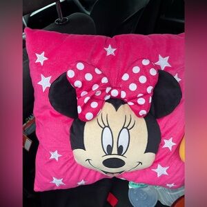 Disney Minnie Mouse Pink Pillow